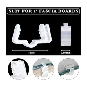 50 ganchos para colgar luces navideñas de 1 pulgada clip_2