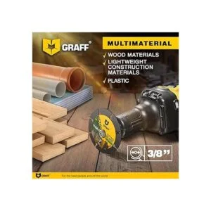 GRAFF Termit Rueda de corte de 3 pulgadas para madera_2