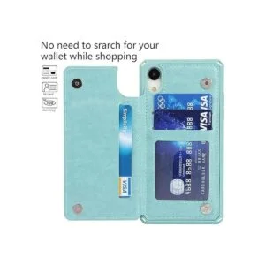 Cavor Funda para iPhone XR funda para tarjetero tipo_3