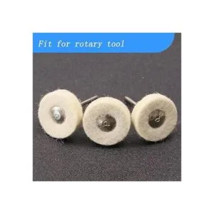 Luo ke 20 unidades de rueda de pulido de fieltro de lana_3