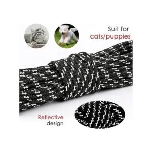 RYPET Correa larga reflectante para gatos 15 pies a_5