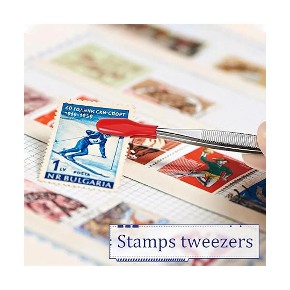 4 pinzas con puntas de goma con revestimiento de silicona_4