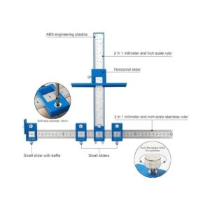 Plantilla de herrajes para gabinetes guía de taladro_2
