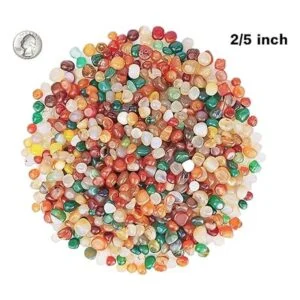 Amazmeet Piedras decorativas redondas pulidas piedra de_2