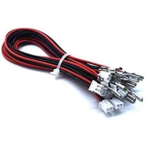 Arcity 20 piezas arcada botones cables arnés cable para_2