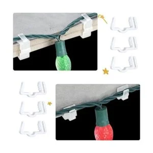 50 ganchos para colgar luces navideñas de 1 pulgada clip_3