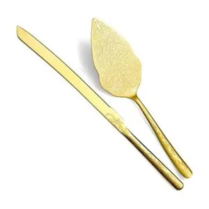 Berglander Juego de cuchillos y servidor para pastel de_1