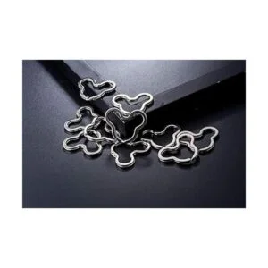 Lind Kitchen Llaveros de metal con forma de Mickey Mouse_3