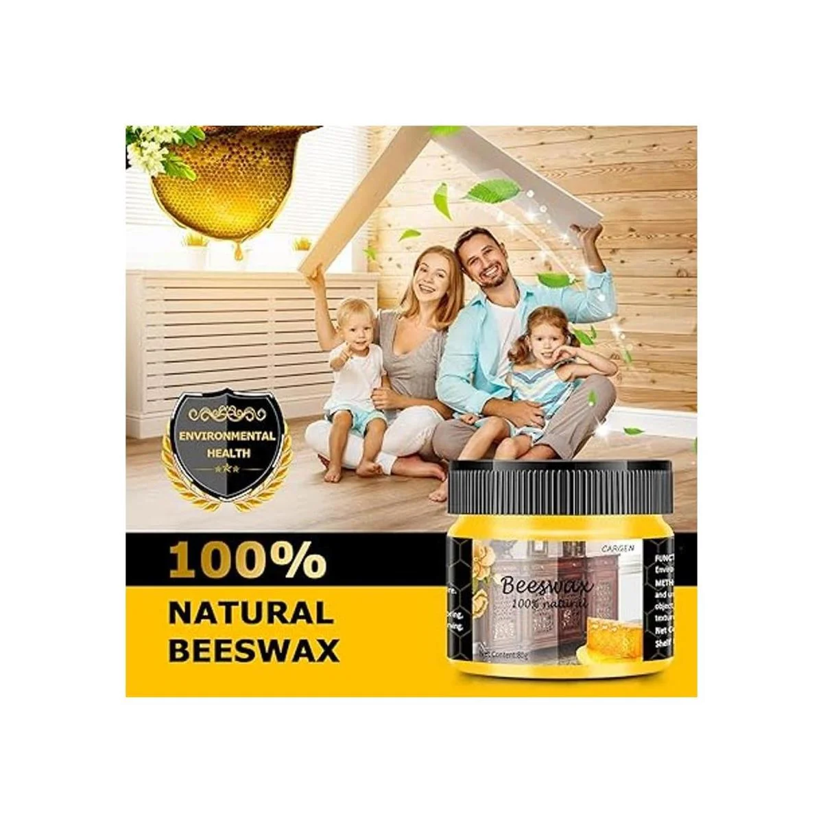 CARGEN Cera de abejas para muebles de madera mesa de_3