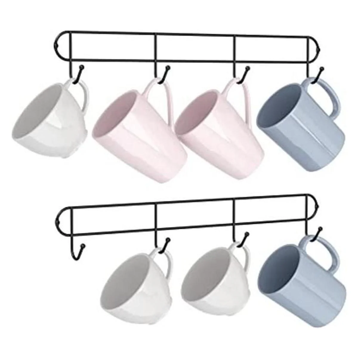 Tibres Soporte para tazas de café montado en la pared_1