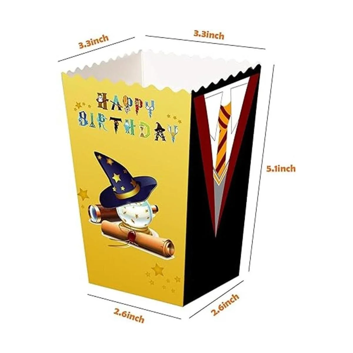 24 cajas de palomitas de maíz para fiesta de mago mágico_2