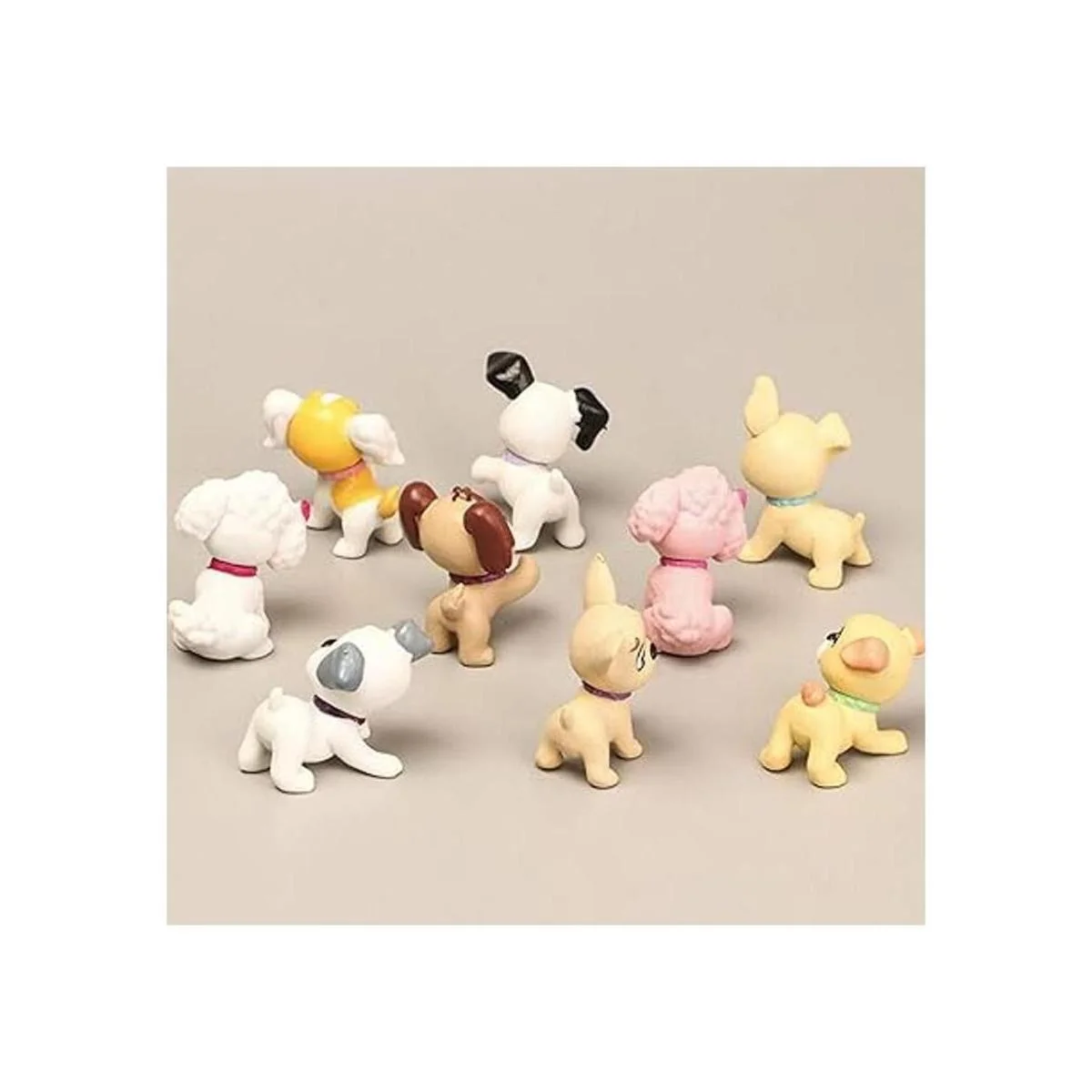 Juego de figuras de perro 9 piezas de figuras realistas_4