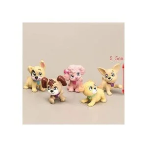Juego de figuras de perro 9 piezas de figuras realistas_2