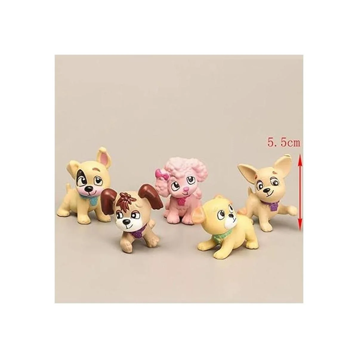 Juego de figuras de perro 9 piezas de figuras realistas_2