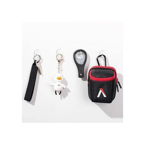 Jetec 60 ganchos transparentes para colgar en la pared con_5