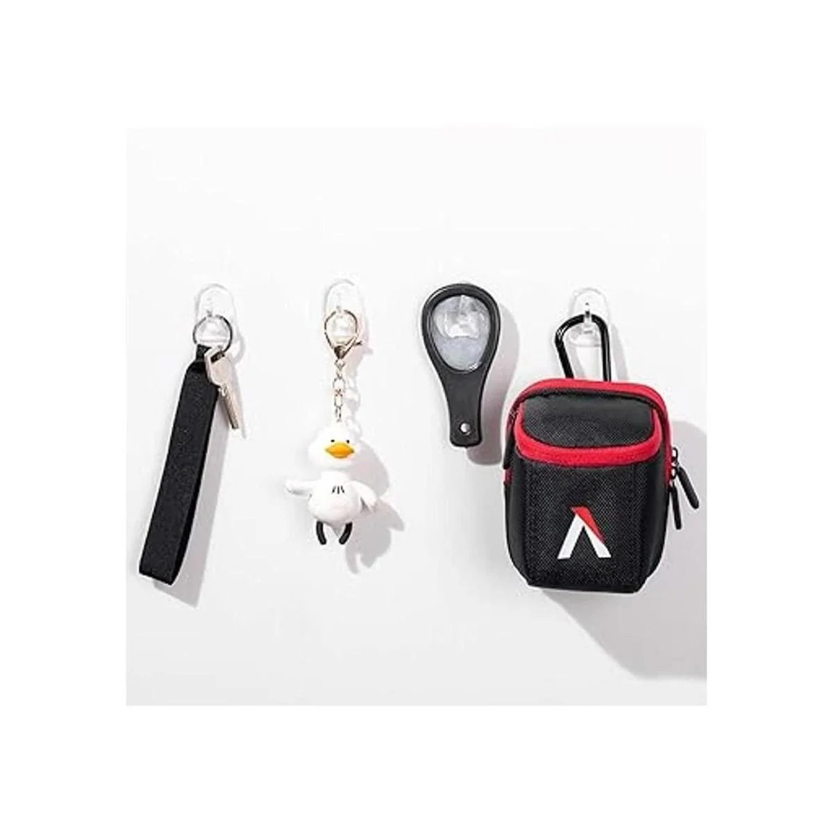 Jetec 60 ganchos transparentes para colgar en la pared con_5