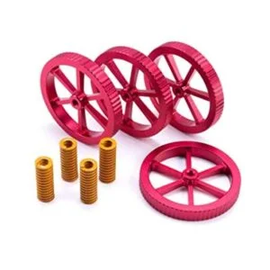 HICTOP Tuercas de nivelación de metal mejoradas con_1