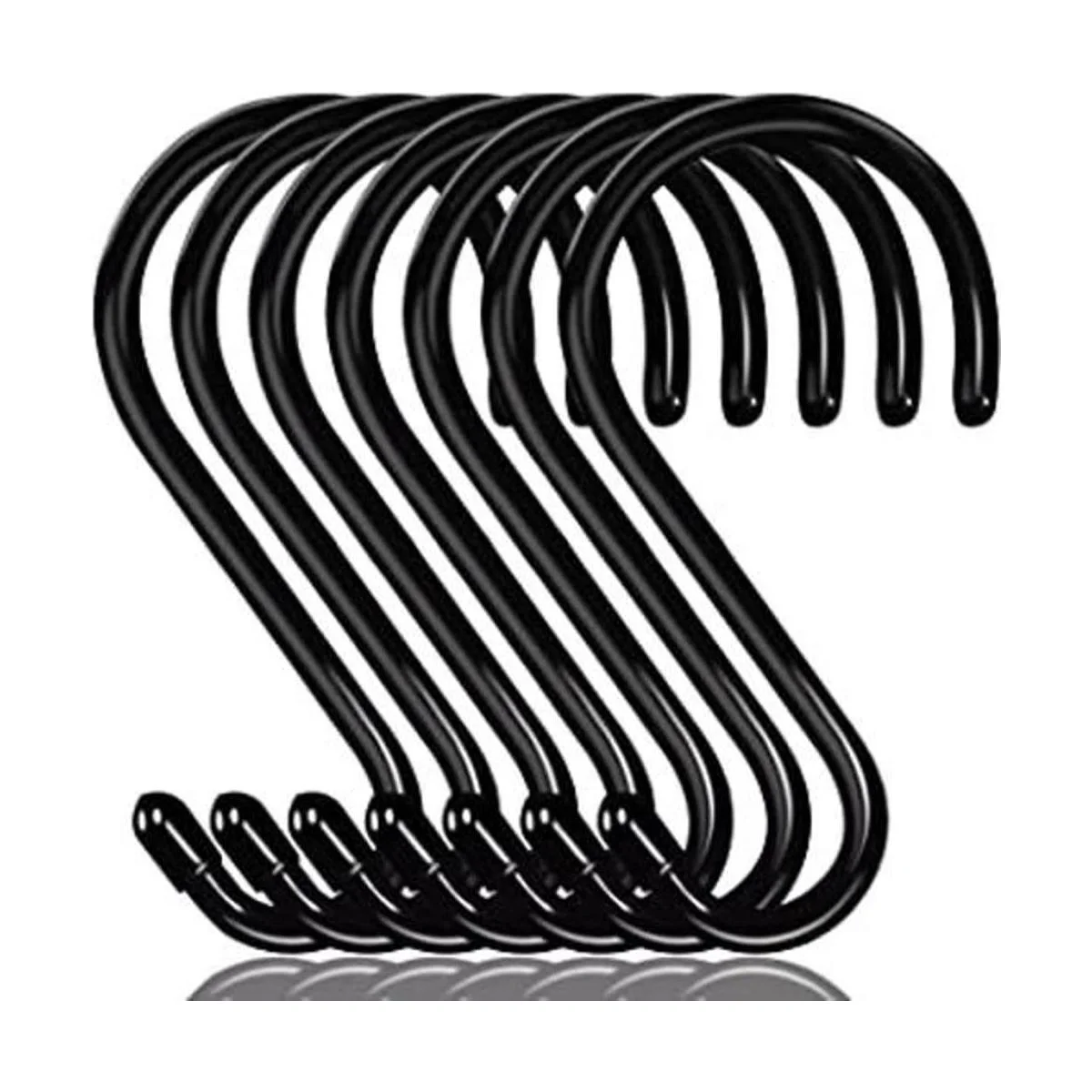 HiGift Paquete de 8 ganchos en S resistentes de 6_1