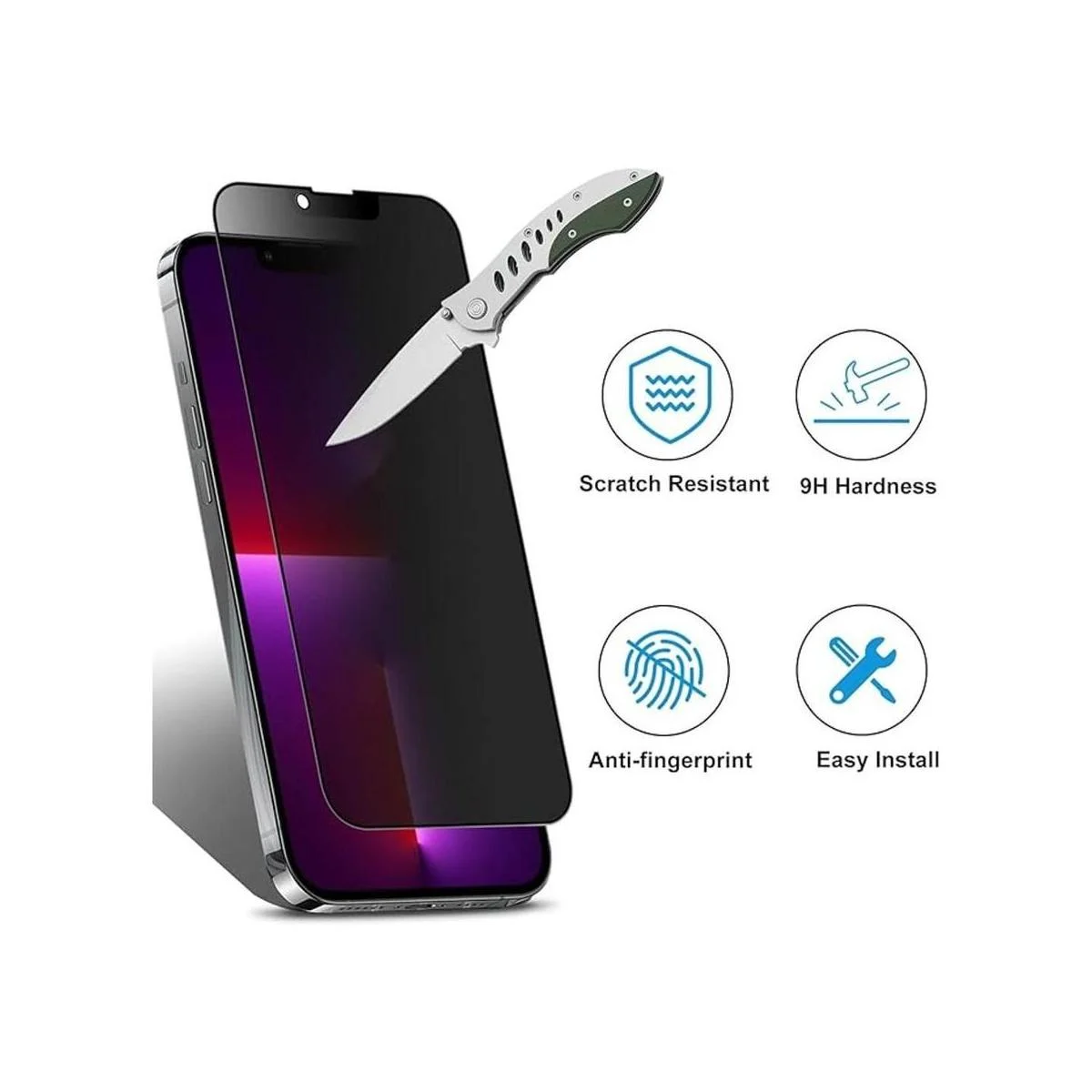 Mothca Protector de pantalla de privacidad mate con_5