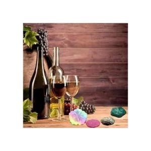 El juego de 8 moldes de resina de silicona de posavasos_4