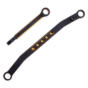 Varilla de dirección RC enlace enlace para 124 RC Crawler_3