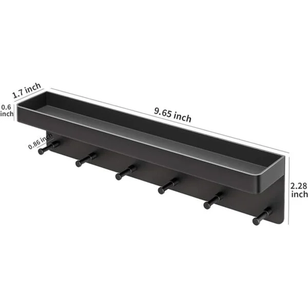 MKO Soporte para llaves decorativo de pared organizador_4