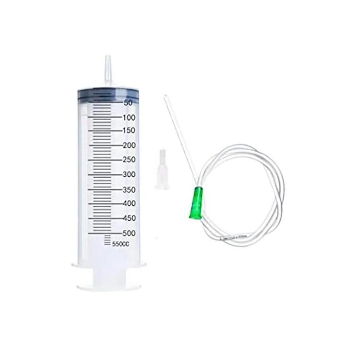 Jeringa con manguera de tubo jeringa de plástico grande_1
