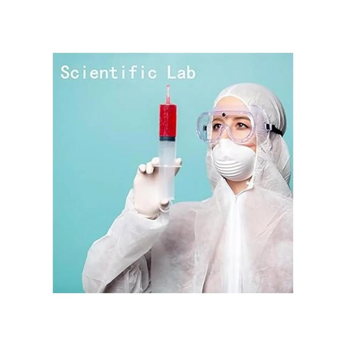 Jeringa con manguera de tubo jeringa de plástico grande_7