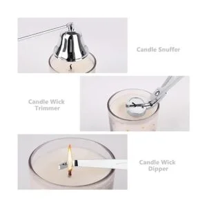 YURROAD Juego de tocadores de velas 3 en 1 juego de_3