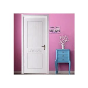 Kawaii Letrero de metal para niñas decoración de_4