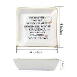 Regalos de cumpleaños para abuela de la nieta bandeja de_5