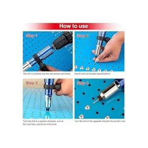 PAGOW 60 remaches ciegos de aluminio con reborde de 316 x_5