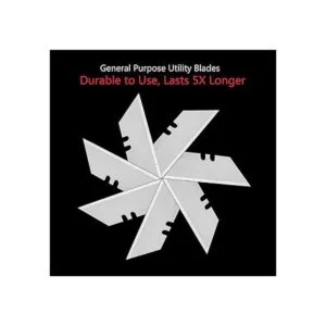 SK5 Juego de 60 cuchillas de repuesto de acero resistente_3