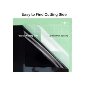 HTVRONT Vinilo negro permanente para Cricut Rollo de_5