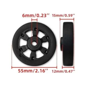 Miayaya Ruedas de repuesto de 360 hilanderos de 2.165 x_3