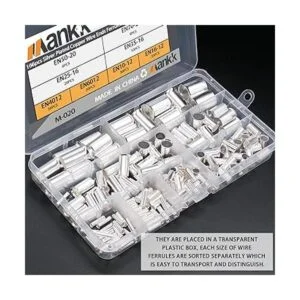 mankk 166 unids casquillos de alambre Kits de cobre_2