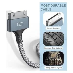 AviBrex Cable de carga USB a 30 pines de 3.3 pies_3