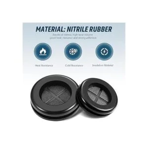 Kit de ojales de goma redondo 7 tamaños kit de juntas de_3