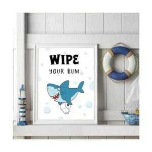 Funny Sea Critters Reglas de decoración de baño diseño de_4