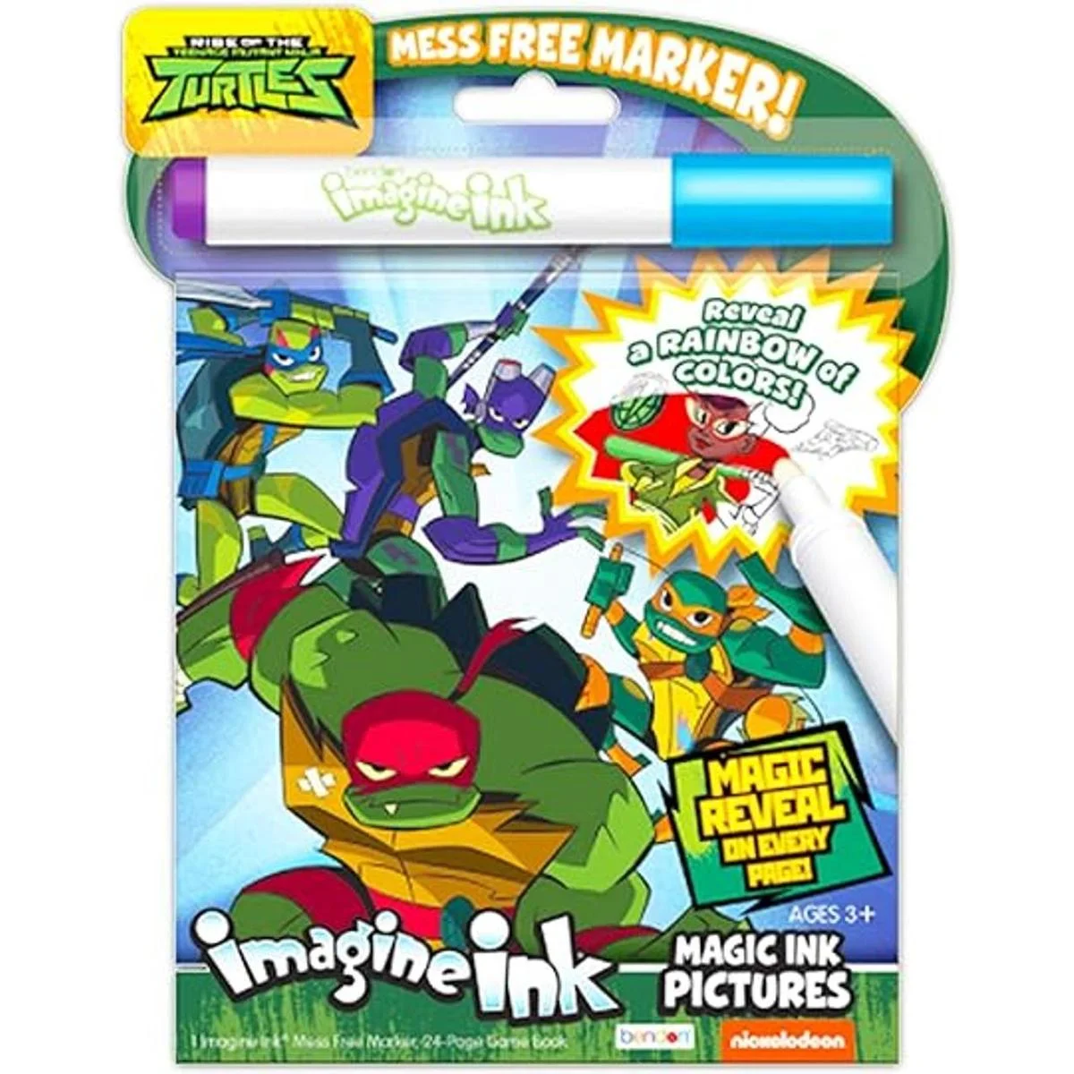 Tortugas Ninja Mutantes Adolescentes Imagine Ink Bundle_2