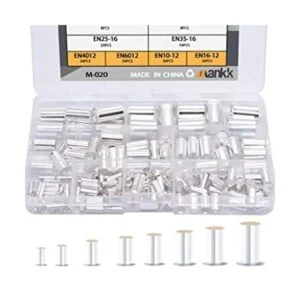 mankk 166 unids casquillos de alambre Kits de cobre_1