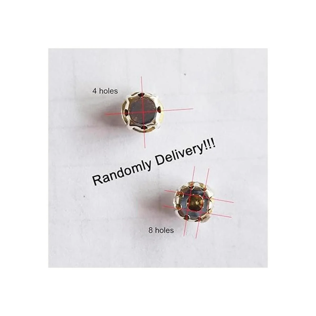 INSPIRELLE 576 piezas de garra de cristal de 0.236 in_5