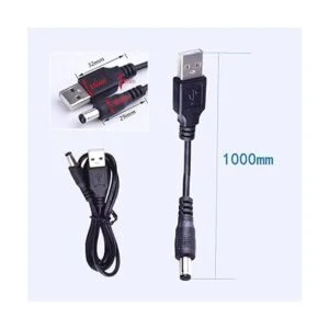 Cable de alimentación de 5 V cargador USB adaptador es_6