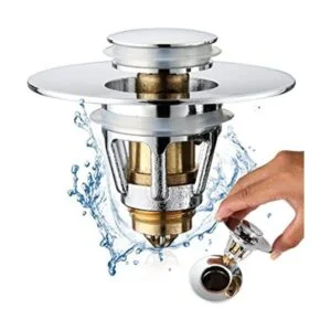 Tapón universal para fregadero de baño filtro de drenaje_1