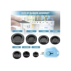 Kit de ojales de goma redondo 7 tamaños kit de juntas de_2