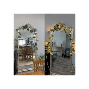 20 luces LED de Monstera hojas de palma de ratán_3