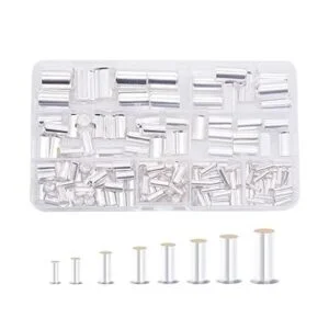 mankk 166 unids casquillos de alambre Kits de cobre_4