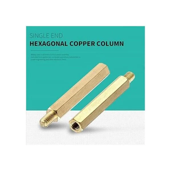 Hxchen 20 tornillos de separación hexagonales para PCB_3