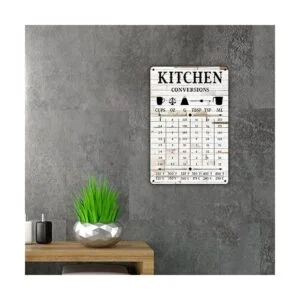 QIONGQI Letrero de estaño de metal divertido con cita de_3