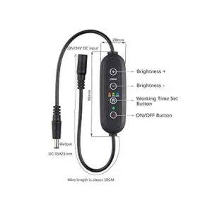 Litever Temporizador de 12 V CC24 V CC 1 canal máximo 3_2